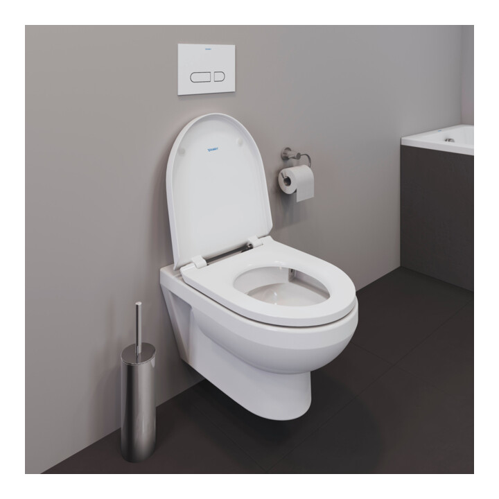 Duravit WC suspendu, cuvette à chasse profonde No. 1 36,5x54 cm, Rimless, blanc
