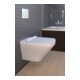 Duravit WC suspendu, cuvette à chasse profonde Set DuraStyle avec abattant, blanc