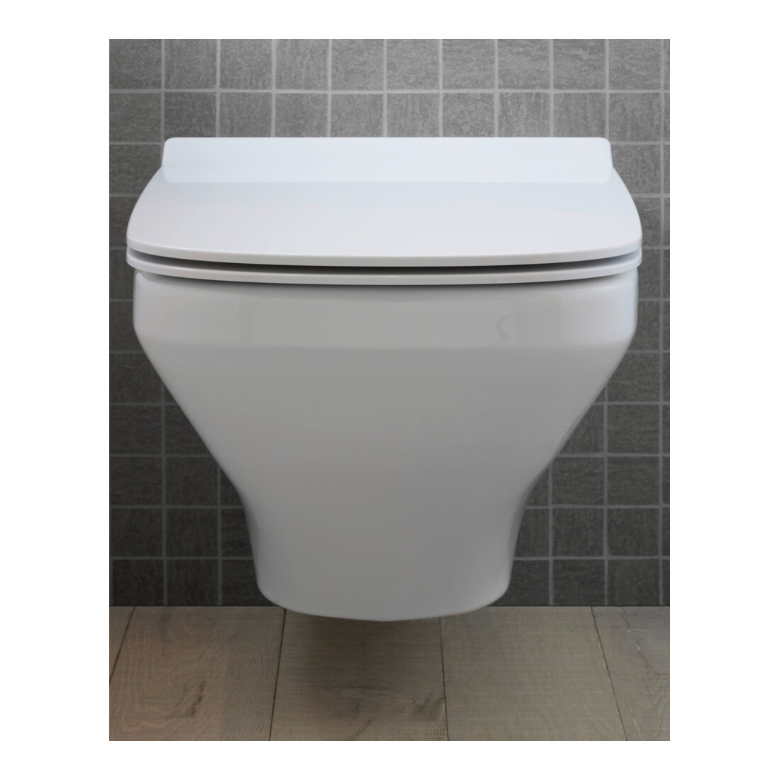 Duravit WC suspendu, cuvette à chasse profonde Set DuraStyle avec abattant, blanc