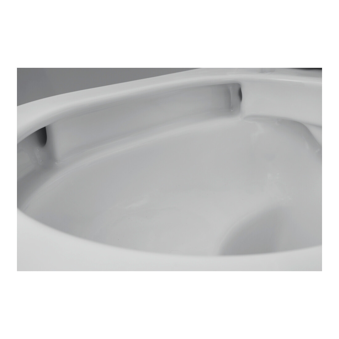 Duravit WC suspendu, cuvette à chasse profonde Set HygFlush Me by Starck avec abattant, blanc mat soyeux Hygieneglaze