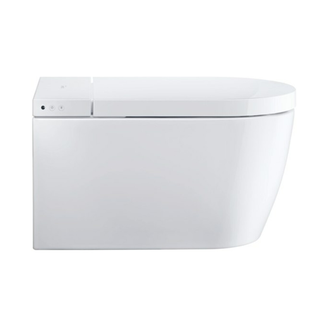 Duravit WC suspendu, cuvette à chasse profonde St. Plus Compact 37,8x57,5cm, avec confort, sans rebord, blanc