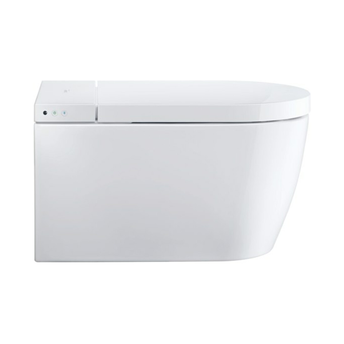 Duravit WC suspendu, cuvette à chasse profonde St. Plus Compact 37,8x57,5cm, avec confort, sans rebord, blanc