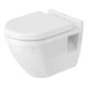 Duravit WC suspendu, cuvette à chasse profonde Starck 3 36,5x54,5 cm, 6 l, entraxe 23 cm, blanc-1
