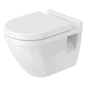 Duravit WC suspendu, cuvette à chasse profonde Starck 3 36,5x54,5 cm, 6 l, entraxe 23 cm, blanc