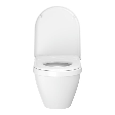 Duravit WC suspendu, cuvette à chasse profonde Starck 3 36,5x54,5 cm, 6 l, entraxe 23 cm, blanc