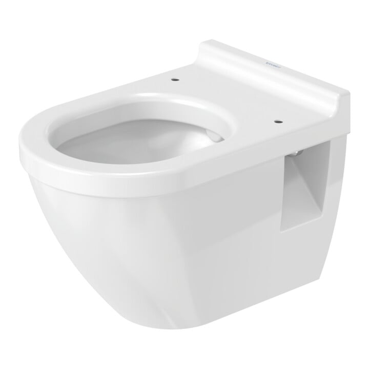 Duravit WC suspendu, cuvette à chasse profonde Starck 3 36,5x54,5 cm, 6 l, entraxe 23 cm, blanc
