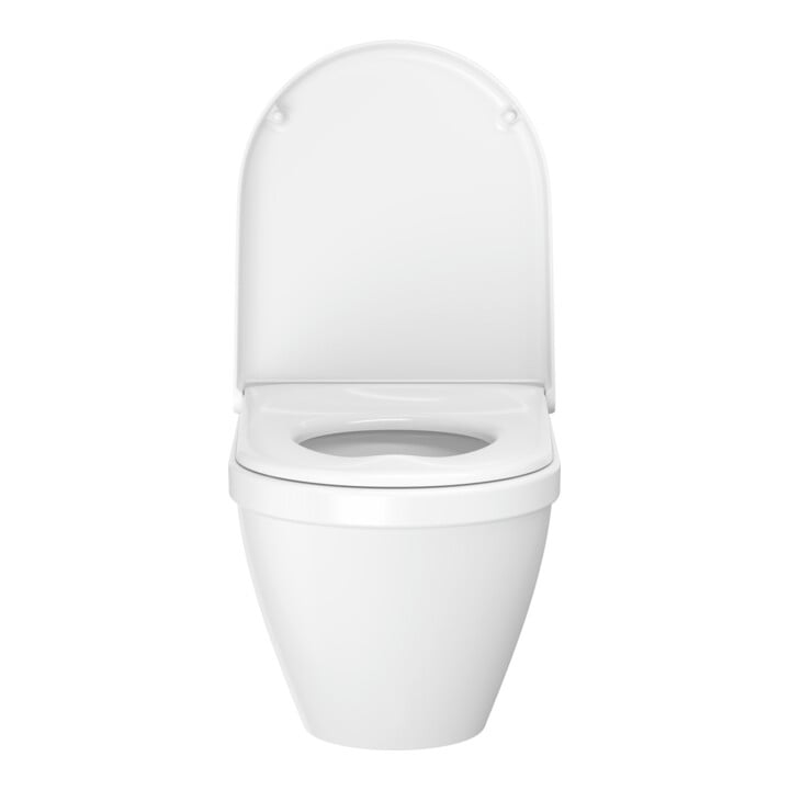 Duravit WC suspendu, cuvette à chasse profonde Starck 3 36,5x54,5 cm, 6 l, entraxe 23 cm, blanc