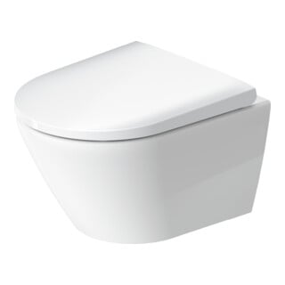 Duravit WC suspendu, cuvette profonde Compact D-Neo 37x48 cm, 4,5 l, sans rebord, blanc
