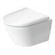 Duravit WC suspendu, cuvette profonde Compact D-Neo 37x48 cm, 4,5 l, sans rebord, blanc-1