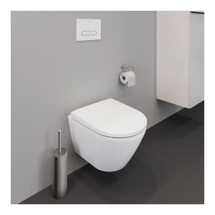 Duravit WC suspendu, cuvette profonde Compact D-Neo 37x48 cm, 4,5 l, sans rebord, blanc