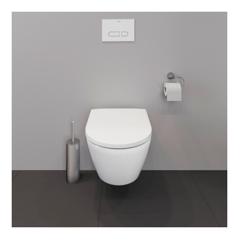 Duravit WC suspendu, cuvette profonde Compact D-Neo 37x48 cm, 4,5 l, sans rebord, blanc