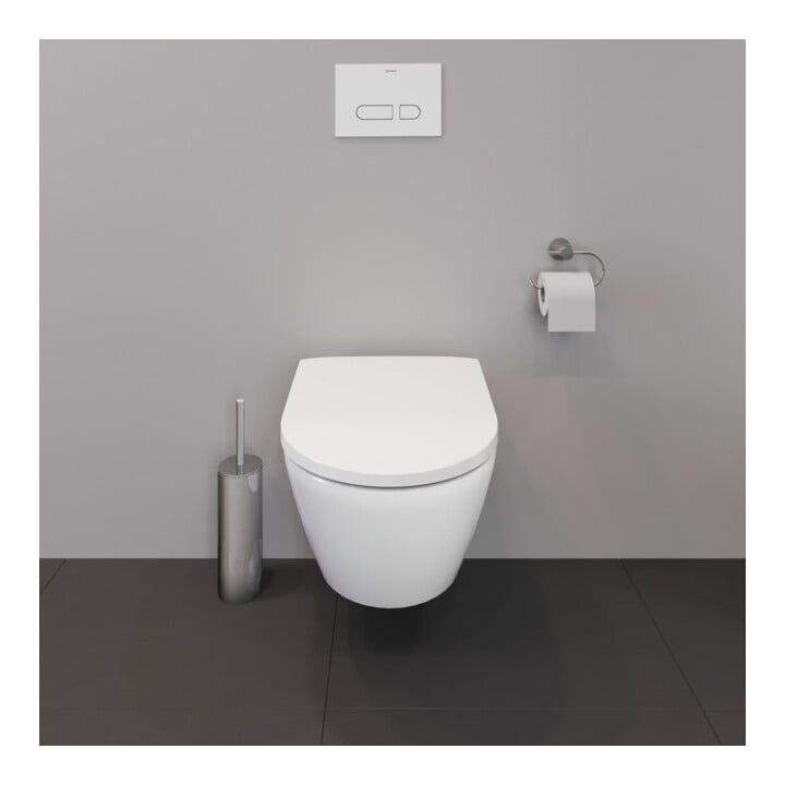 Duravit WC suspendu, cuvette profonde Compact D-Neo 37x48 cm, 4,5 l, sans rebord, blanc