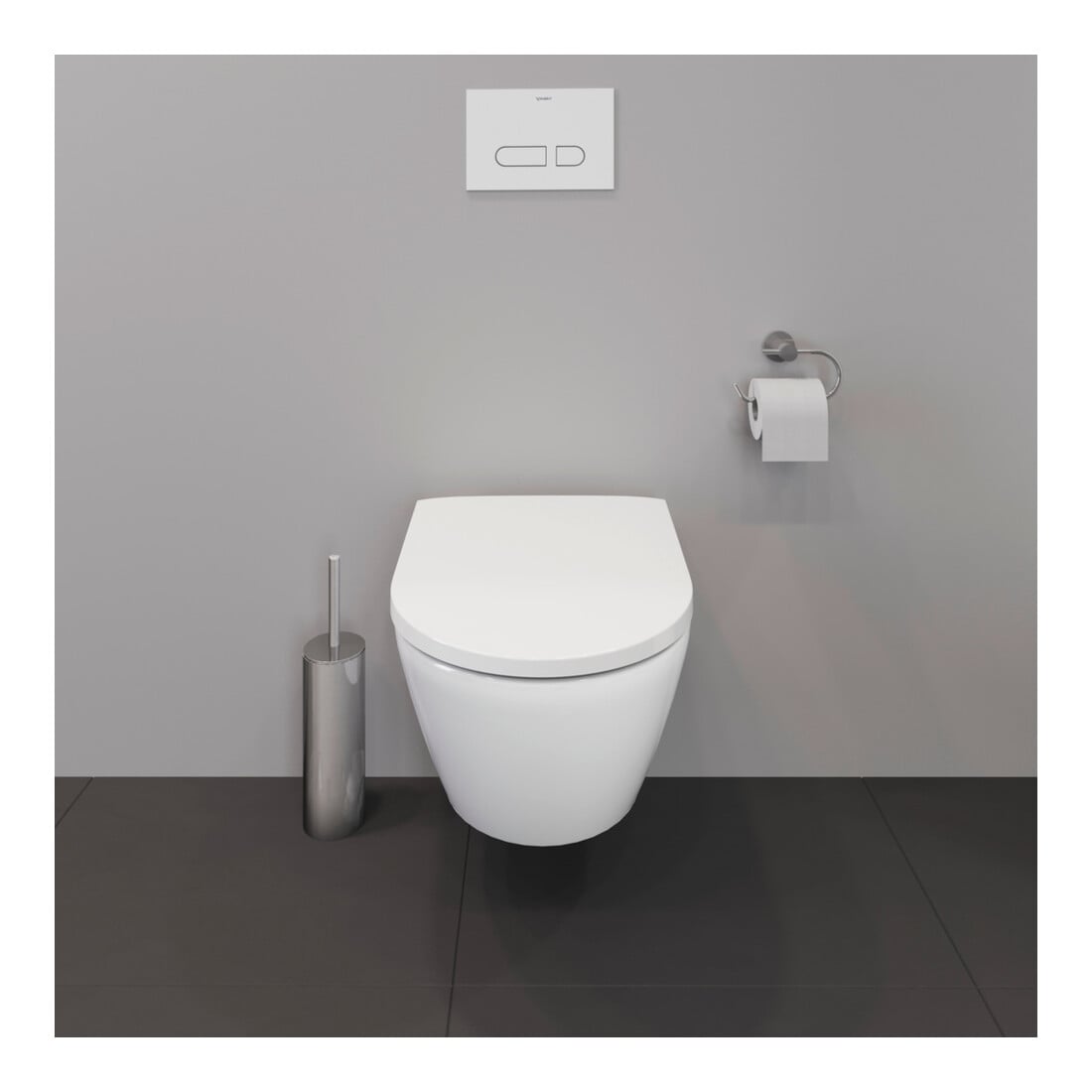 Duravit WC suspendu, cuvette profonde Compact D-Neo 37x48 cm, 4,5 l, sans rebord, blanc