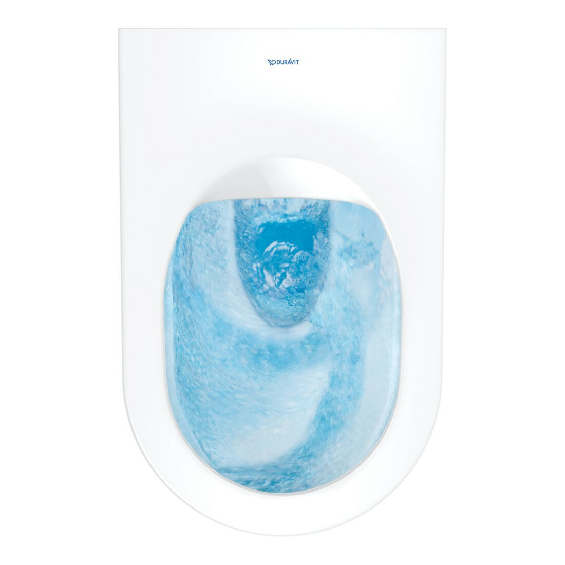 Duravit WC suspendu, cuvette profonde HygFlush Me by Starck 37x54 cm, 4 l, avec HygieneGlaze, blanc