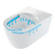 Duravit WC suspendu, cuvette profonde Me by Starck 37x57 cm, 4,5 l, sans rebord, blanc