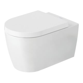 Duravit WC suspendu, cuvette profonde Me by Starck 37x57cm, 4,5 l, blanc s-mat Hygieneglaze