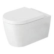 Duravit WC suspendu, cuvette profonde Me by Starck 37x57cm, 4,5 l, blanc s-mat Hygieneglaze