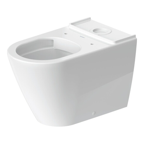 Duravit WC suspendu D-Neo 37x65 cm, chasse 4,5 l, sans abattant, Rimless, blanc