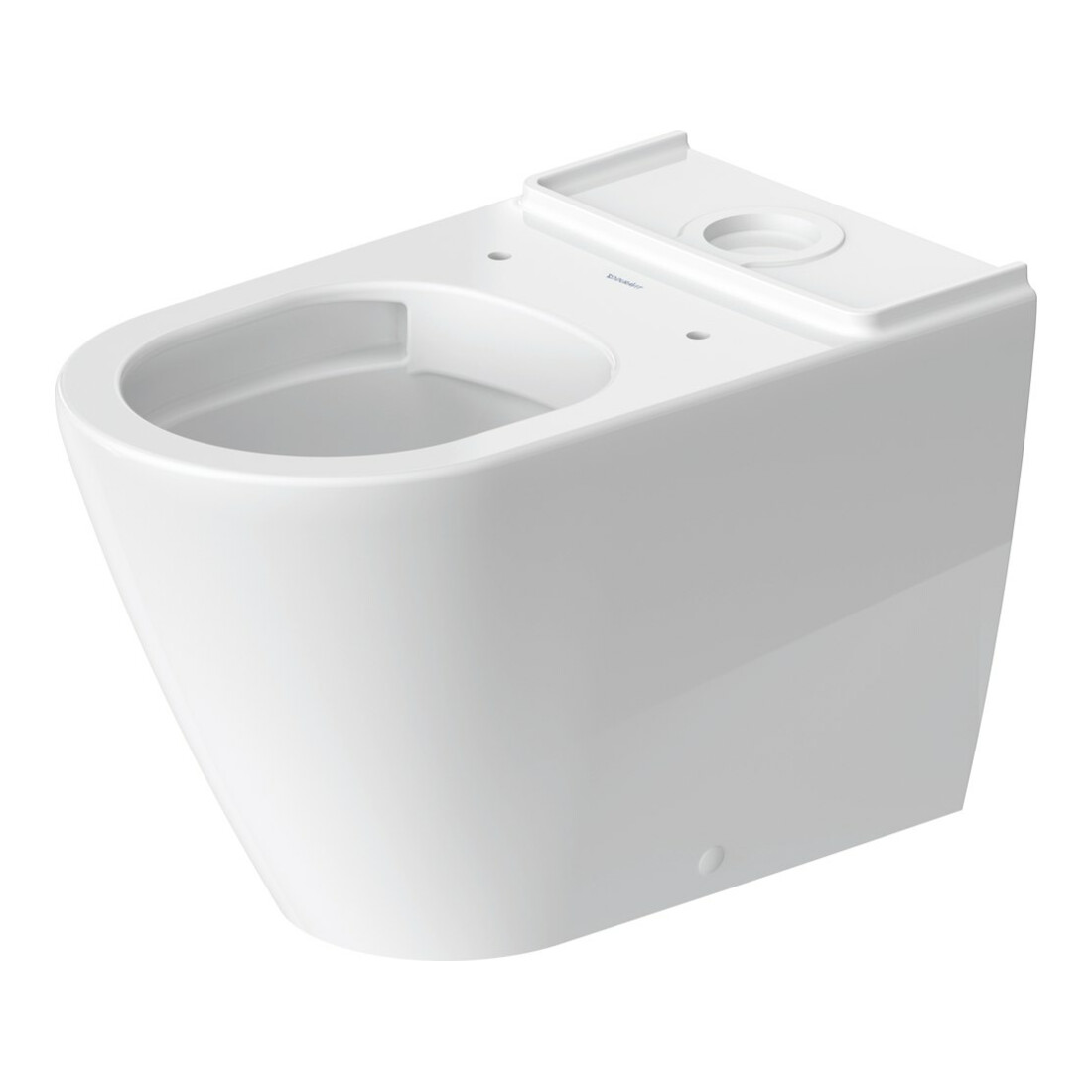 Duravit WC suspendu D-Neo 37x65 cm, chasse 4,5 l, sans abattant, Rimless, blanc