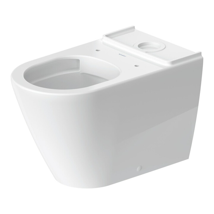 Duravit WC suspendu D-Neo 37x65 cm, chasse 4,5 l, sans abattant, Rimless, blanc
