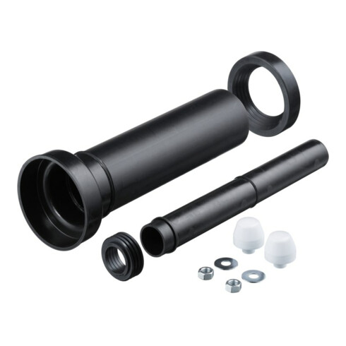 Duravit WC-Wandanschlussgar. DuraSystem 36,5cm, verlängert, für Wand-WC