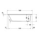 Duravit Whirlwanne 2.0 D-Code 160x70cm, EB-Version, 1 RS, we., J Proj.-4