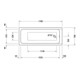 Duravit Whirlwanne 2.0 D-Code 170x70cm, EB-Version, 1 RS, we., J Proj.-4