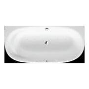 Duravit Whirlwanne Cape Cod 190x90cm, Vorw., 1 RS, weiß, Air-System