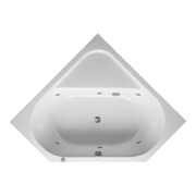 Duravit Whirlwanne D-Code 140x140cm, E, EB-Vers, 2 RS, w, J Proj.