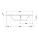 Duravit Whirlwanne D-Code 140x140cm, E, EB-Vers, 2 RS, w, J Proj.-3