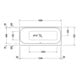 Duravit Whirlwanne Happy D.2 160x70cm, Combi E, EB-Vers, 1 RS li, we.-4