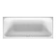 Duravit Whirlwanne Happy D.2 170x70cm, Air-Sys, EB-Vers, 1 RS li, we.-1