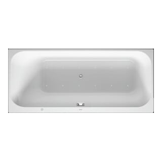 Duravit Whirlwanne Happy D.2 170x75cm, Air-Sys, EB-Vers, 1 RS li, we.