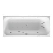 Duravit Whirlwanne Happy D.2 170x75cm, Combi P, EB-Vers, 1 RS re, we.