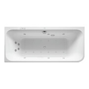 Duravit Whirlwanne Happy D.2 180x80cm, Eck li, 2 RS, we., Combi-Sys P