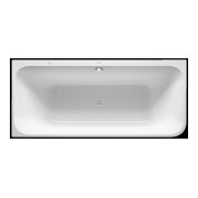 Duravit Whirlwanne Happy D.2 180x80cm, Eck li, 2 RS, weiß, Air-System