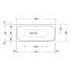 Duravit Whirlwanne Happy D.2 180x80cm, Eck li, 2 RS, weiß, Jet-System