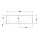Duravit Whirlwanne Happy D.2 180x80cm, Eck re, 2 RS, we., Combi-Sys E-3