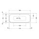 Duravit Whirlwanne Happy D.2 180x80cm, Eck re, 2 RS, we., Combi-Sys E-4