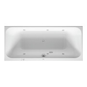 Duravit Whirlwanne Happy D.2 180x80cm, Jet-Sys, EB-Version, 2 RS, we.