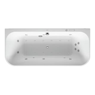 Duravit Whirlwanne Happy D.2 180x80cm, Vorw., 2 RS, we., Combi-Sys E