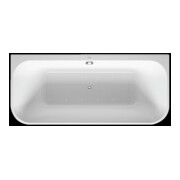 Duravit Whirlwanne Happy D.2 180x80cm, Vorw., 2 RS, weiß, Air-System