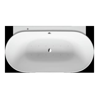 Duravit Whirlwanne Luv 180x95cm, Vorw., 2 RS, weiß, Air-System