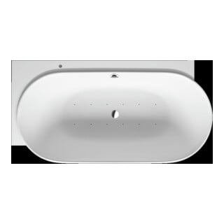 Duravit Whirlwanne Luv 185x95cm, Eck li, 2 RS, weiß, Air-System