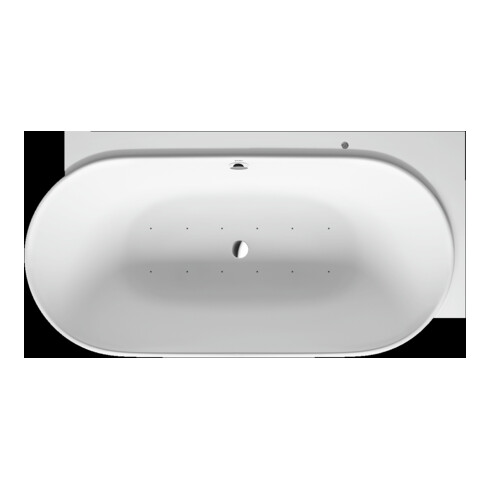 Duravit Whirlwanne Luv 185x95cm, Eck re, 2 RS, weiß, Air-System