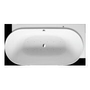 Duravit Whirlwanne Luv 185x95cm, Eck re, 2 RS, weiß, Air-System