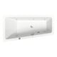 Duravit Whirlwanne No. 1 150x80cm, 115 l, EB-Vers, 1 RS li, we.-1