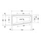 Duravit Whirlwanne No. 1 150x80cm, 115 l, EB-Vers, 1 RS li, we.-3