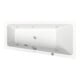 Duravit Whirlwanne No. 1 150x80cm, 115 l, EB-Vers, 1 RS re, we.-1