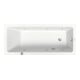 Duravit Whirlwanne No. 1 160x70cm, 110 l, EB-Version, m 1 RS, we.-1